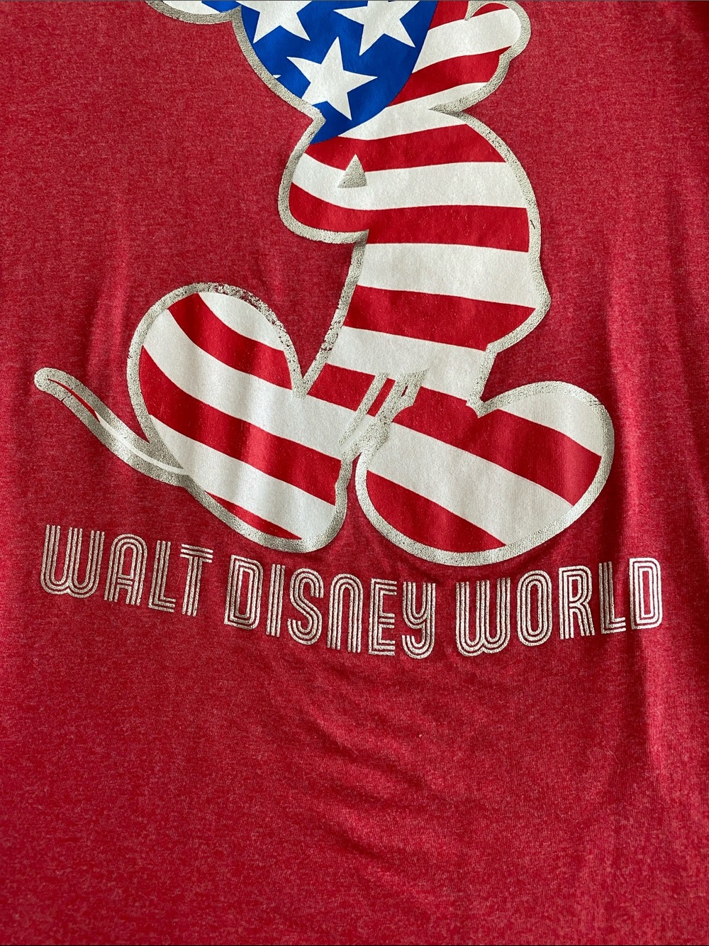 Disney Parks Mickey Mouse America tshirt - Picture 3 of 5